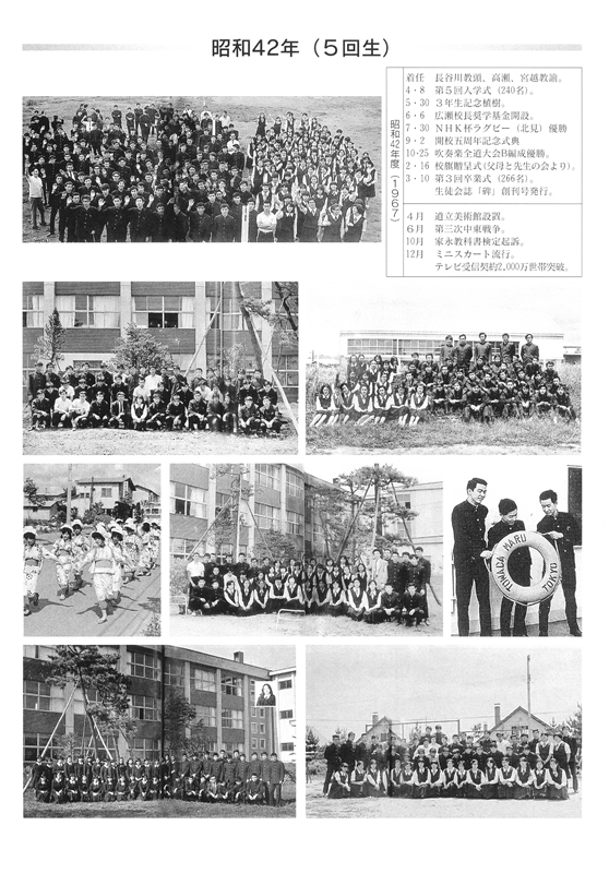 5期生(昭和42年4月入学)