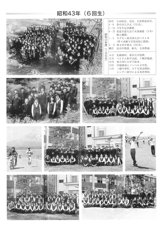 6期生(昭和43年4月入学)