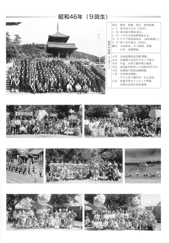 9期生(昭和46年4月入学)