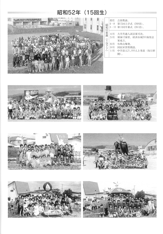 15期生(昭和52年4月入学)