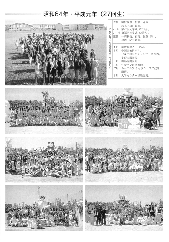 27期生(平成1年4月入学)