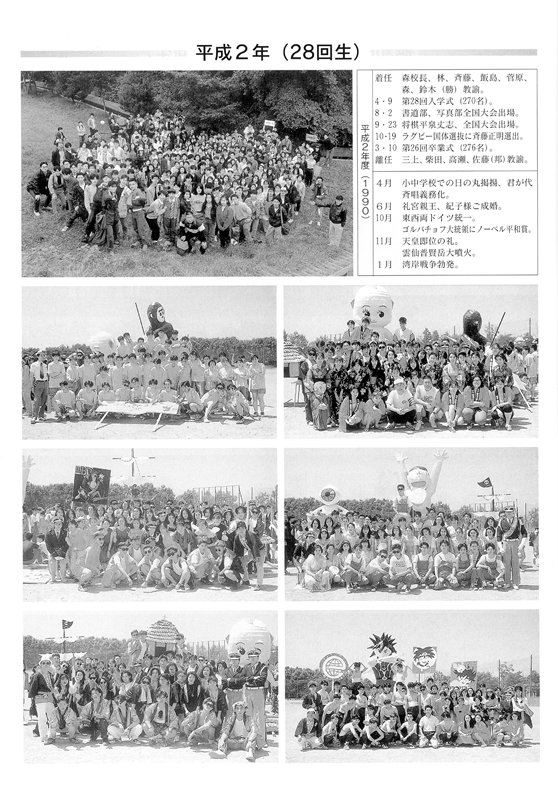 28期生(平成2年4月入学)