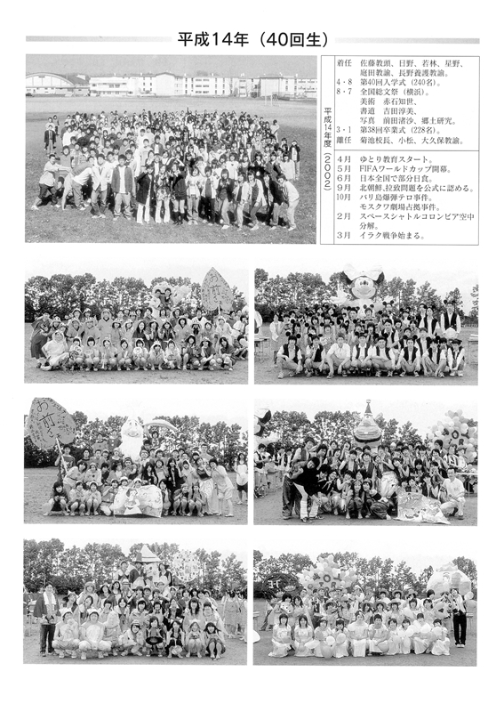 40期生(平成14年4月入学)